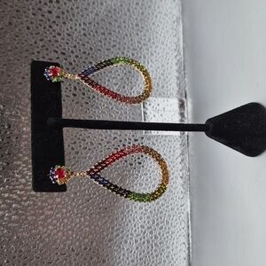 Gem Dangling earrings